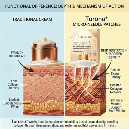 💥Turonu® 🥛 Targeted Breast Enhancement Advanced Nano Microneedle Patch💃