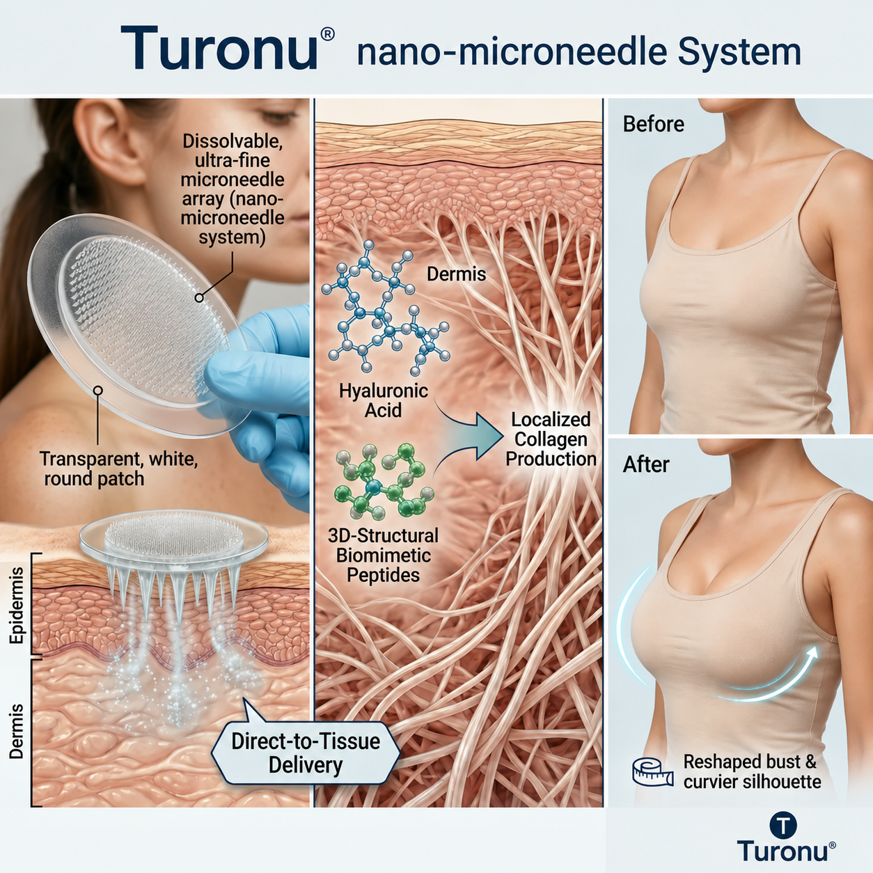 💥Turonu® 🥛 Targeted Breast Enhancement Advanced Nano Microneedle Patch💃